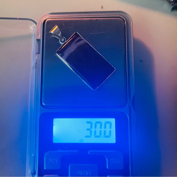 New Artisan Handmade Natural Mookaite 925 Sterling Silver Rectangular Necklace - Picture 6 of 16